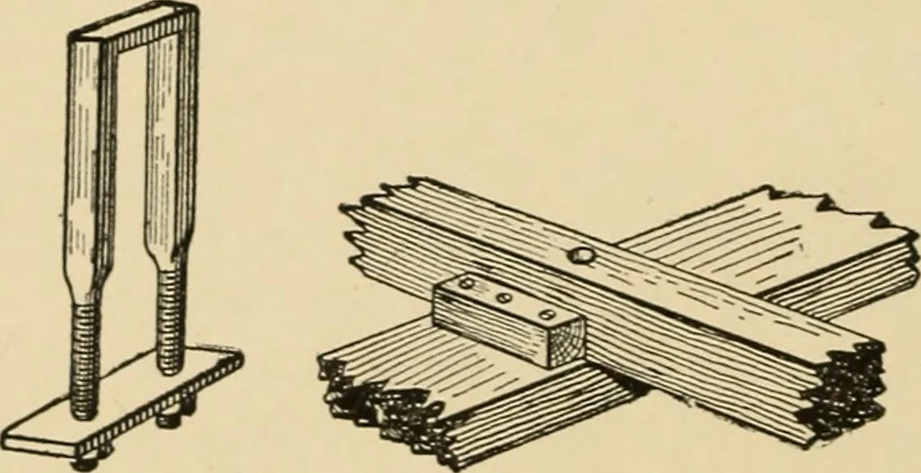 An illustration from Woodworking for beginners; a manual for amateurs, 1900, leaf 349