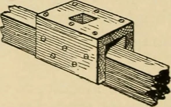 An illustration from Woodworking for beginners; a manual for amateurs, 1900, leaf 351