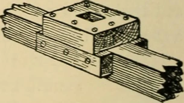 An illustration from Woodworking for beginners; a manual for amateurs, 1900, leaf 351