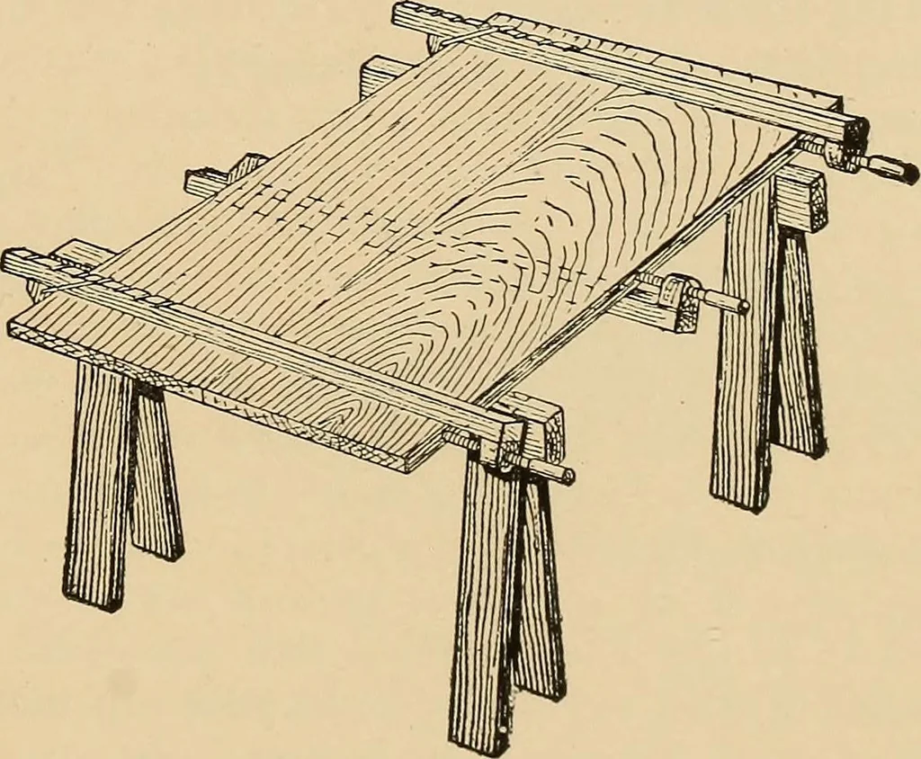 An illustration from Woodworking for beginners; a manual for amateurs, 1900, leaf 374
