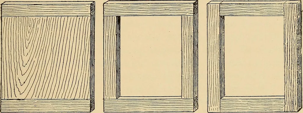 An illustration from Woodworking for beginners; a manual for amateurs, 1900, leaf 382