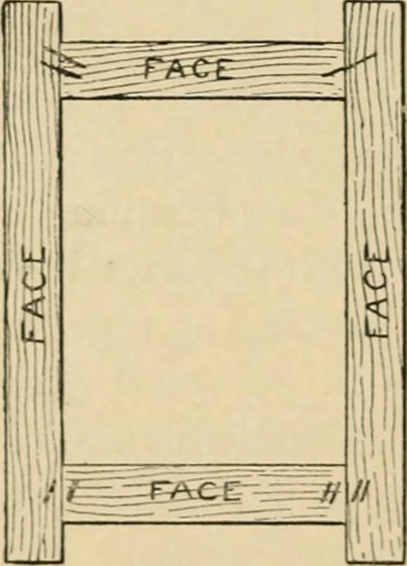 An illustration from Woodworking for beginners; a manual for amateurs, 1900, leaf 385