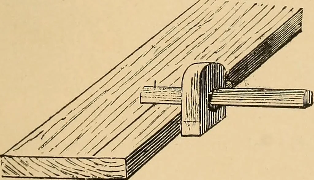 An illustration from Woodworking for beginners; a manual for amateurs, 1900, leaf 404