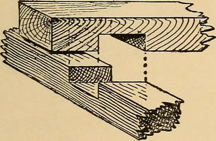 An illustration from Woodworking for beginners; a manual for amateurs, 1900, leaf 414