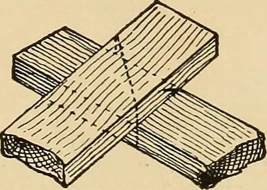 An illustration from Woodworking for beginners; a manual for amateurs, 1900, leaf 434