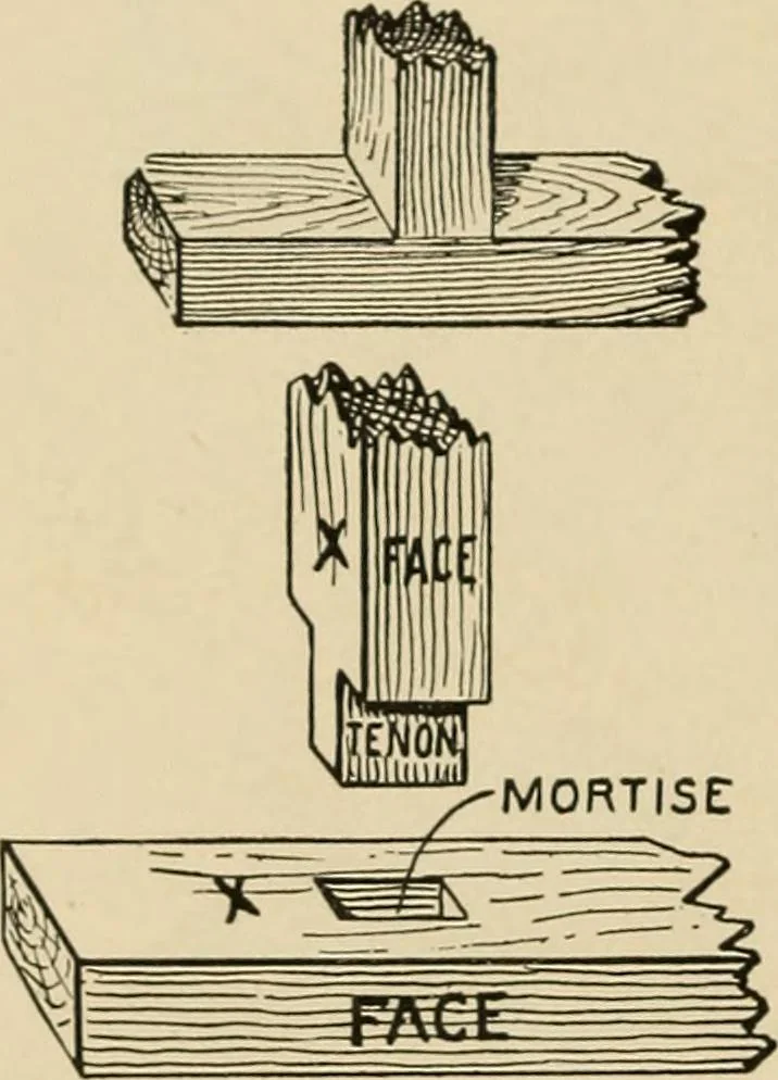 An illustration from Woodworking for beginners; a manual for amateurs, 1900, leaf 435