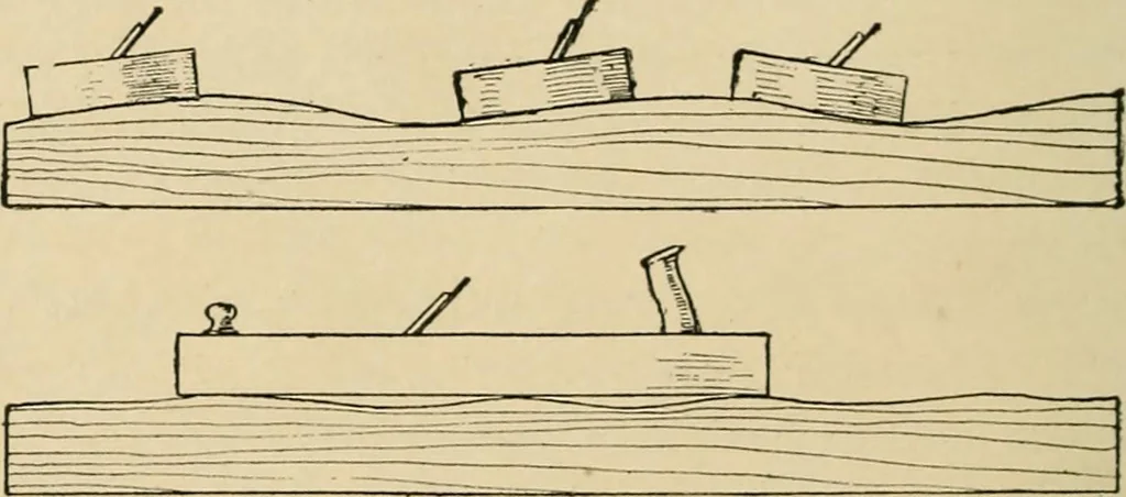 An illustration from Woodworking for beginners; a manual for amateurs, 1900, leaf 463