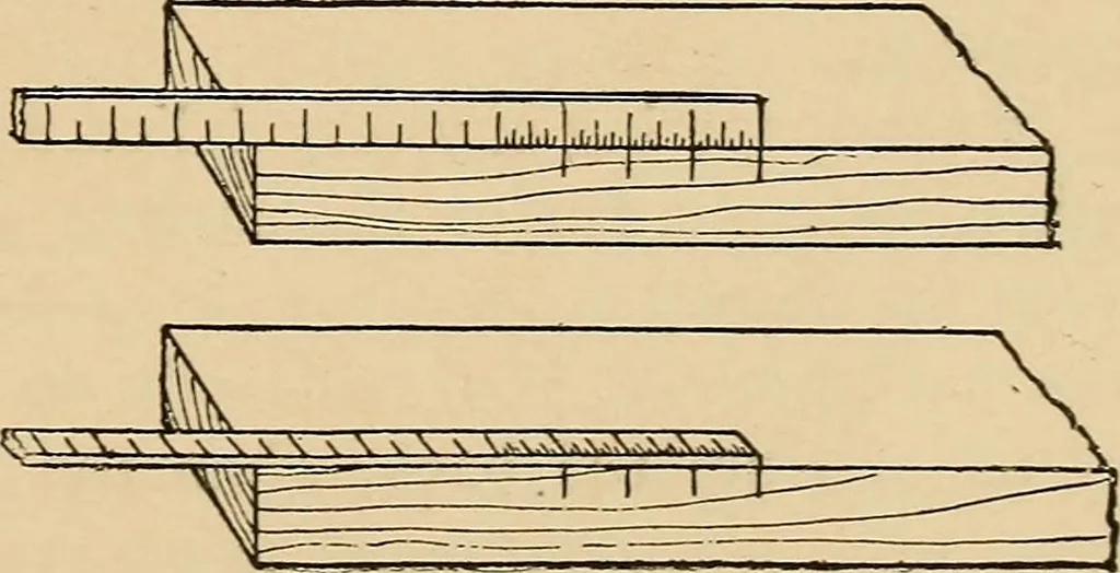 An illustration from Woodworking for beginners; a manual for amateurs, 1900, leaf 480