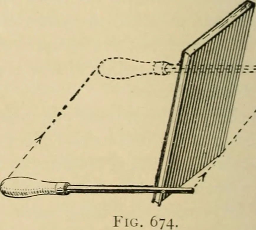 An illustration from Woodworking for beginners; a manual for amateurs, 1900, leaf 503