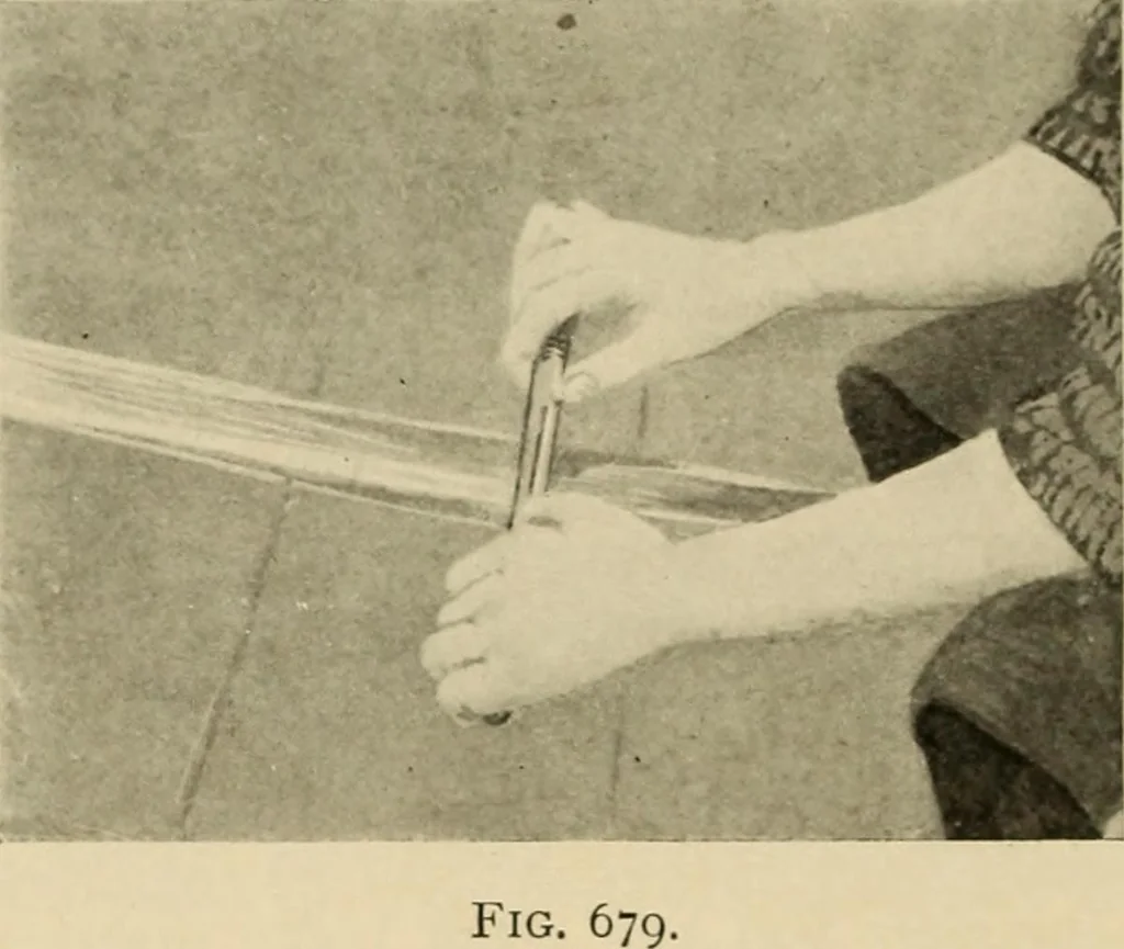 An illustration from Woodworking for beginners; a manual for amateurs, 1900, leaf 507