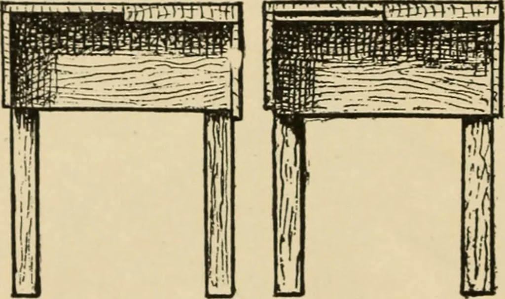 An illustration from Woodworking for beginners; a manual for amateurs, 1900, leaf 77