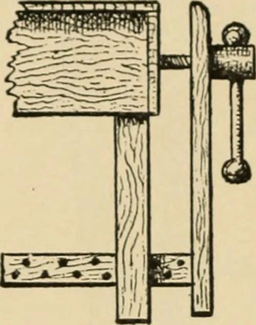 An illustration from Woodworking for beginners; a manual for amateurs, 1900, leaf 83