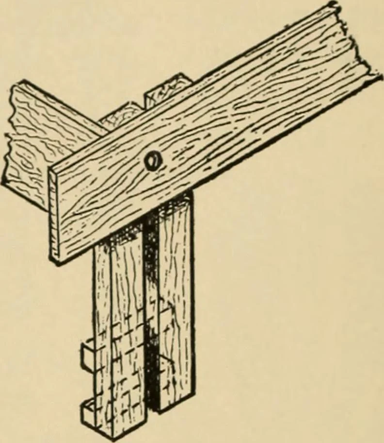 An illustration from Woodworking for beginners; a manual for amateurs, 1900, leaf 83