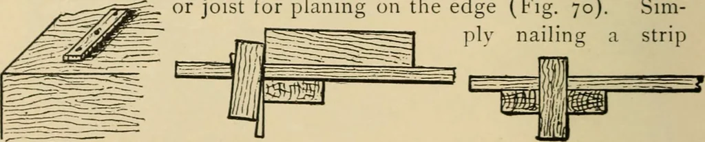 An illustration from Woodworking for beginners; a manual for amateurs, 1900, leaf 87