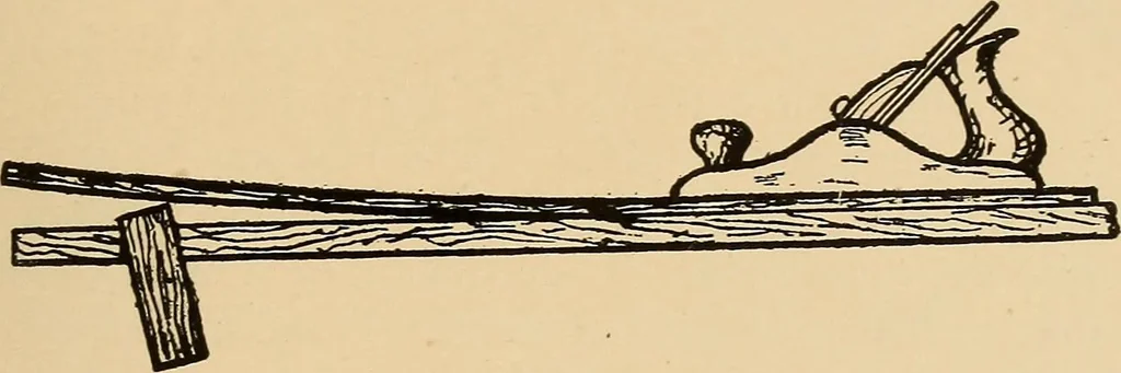 An illustration from Woodworking for beginners; a manual for amateurs, 1900, leaf 88