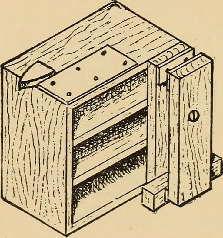 An illustration from Woodworking for beginners; a manual for amateurs, 1900, leaf 90