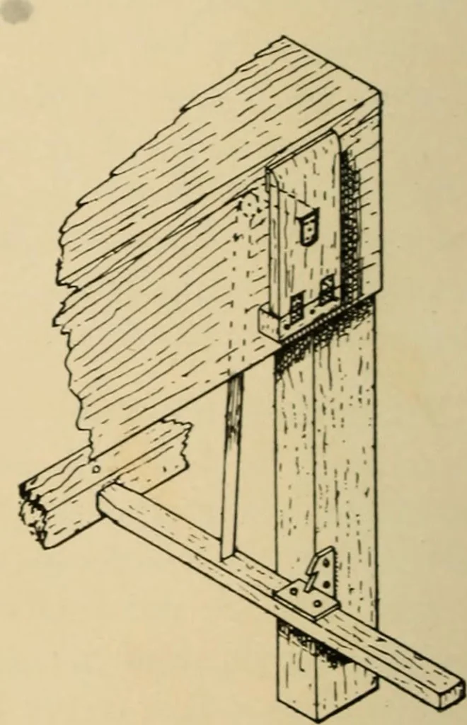 An illustration from Woodworking for beginners; a manual for amateurs, 1900, leaf 91
