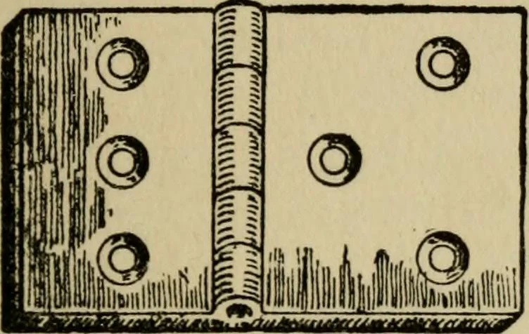 An illustration from Woodwork joints; how they are set out, how made and where used; with four hundred and thirty illustrations and a complete index of eleven hundred references, 1921, leaf 110