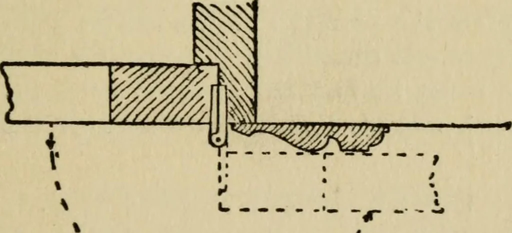 An illustration from Woodwork joints; how they are set out, how made and where used; with four hundred and thirty illustrations and a complete index of eleven hundred references, 1921, leaf 120