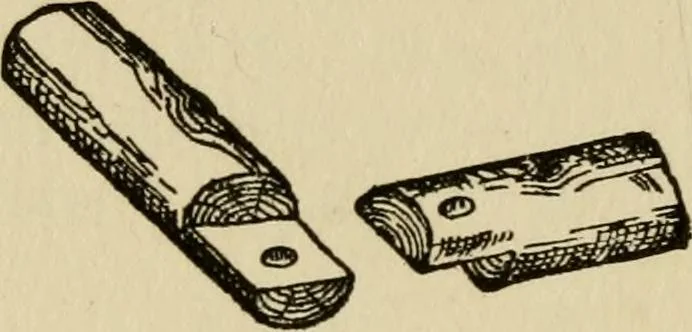 An illustration from Woodwork joints; how they are set out, how made and where used; with four hundred and thirty illustrations and a complete index of eleven hundred references, 1921, leaf 165