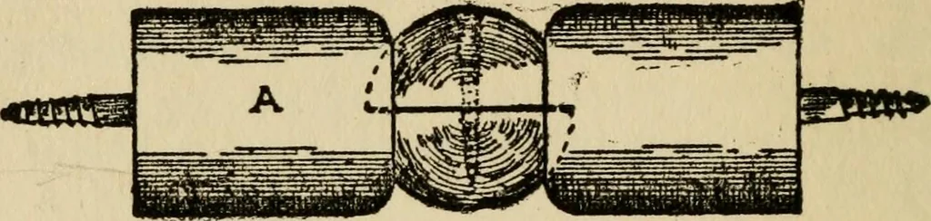 An illustration from Woodwork joints; how they are set out, how made and where used; with four hundred and thirty illustrations and a complete index of eleven hundred references, 1921, leaf 167