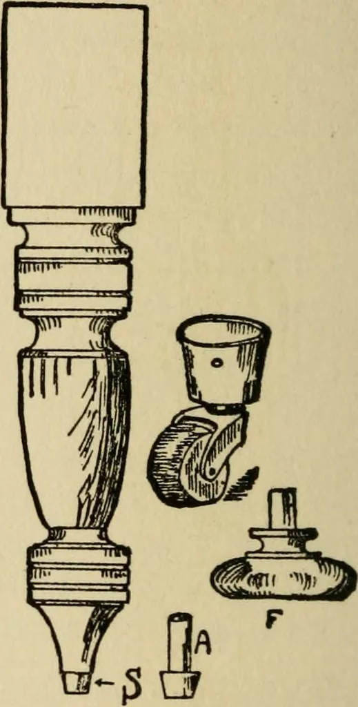 An illustration from Woodwork joints; how they are set out, how made and where used; with four hundred and thirty illustrations and a complete index of eleven hundred references, 1921, leaf 169