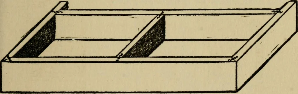 An illustration from Woodwork joints; how they are set out, how made and where used; with four hundred and thirty illustrations and a complete index of eleven hundred references, 1921, leaf 186