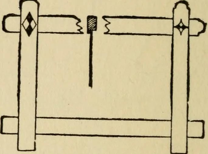 An illustration from Woodwork joints; how they are set out, how made and where used; with four hundred and thirty illustrations and a complete index of eleven hundred references, 1921, leaf 31