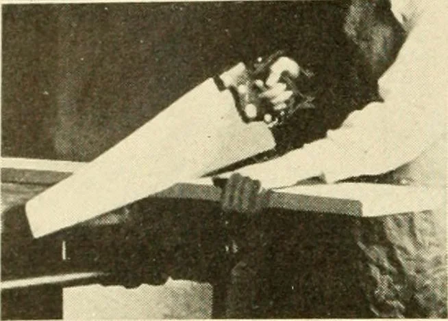 An illustration from Woodwork and mechanical drawing, 1914, leaf 11