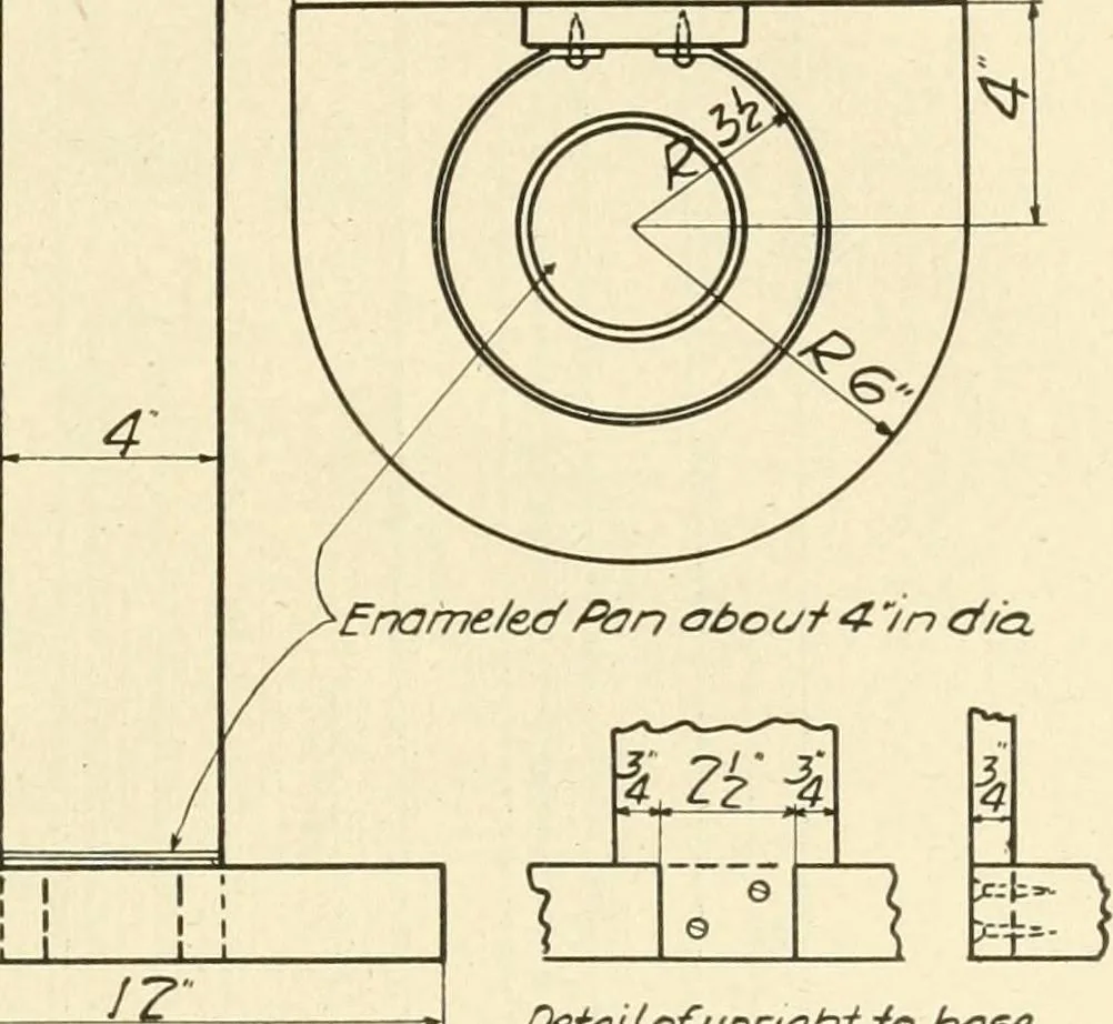 An illustration from Woodwork and mechanical drawing, 1914, leaf 128