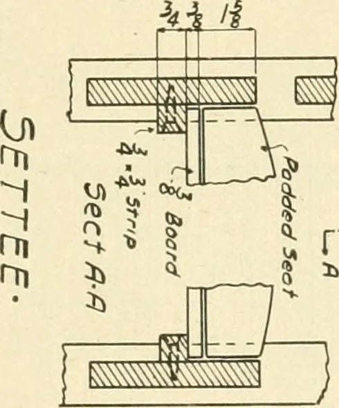 An illustration from Woodwork and mechanical drawing, 1914, leaf 138