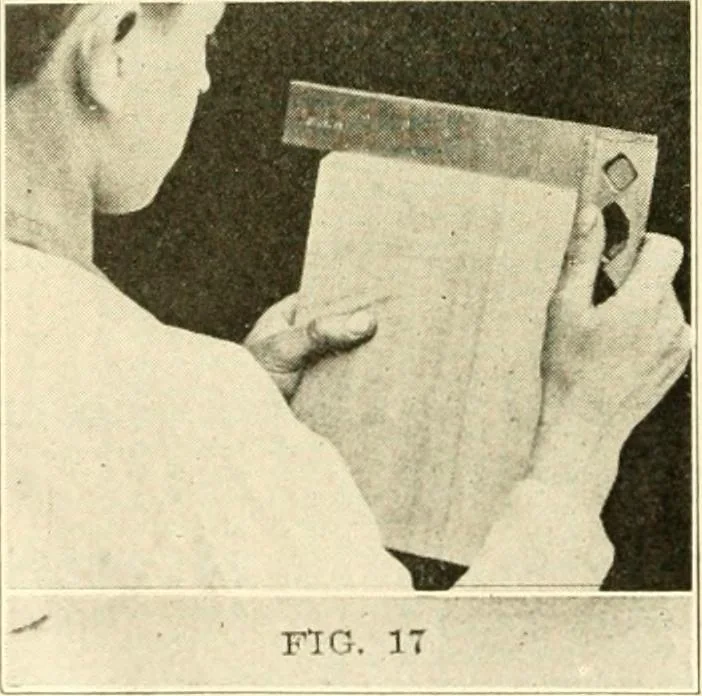 An illustration from Woodwork and mechanical drawing, 1914, leaf 15