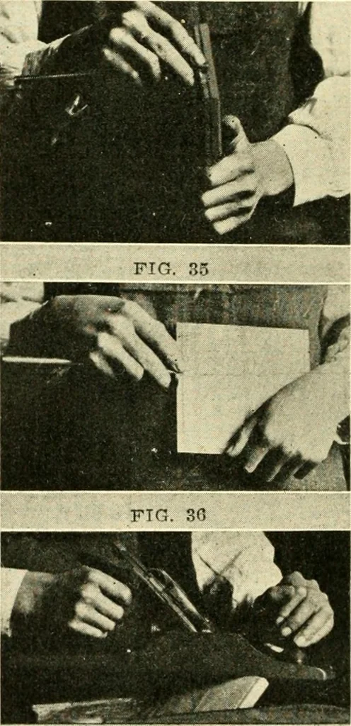 An illustration from Woodwork and mechanical drawing, 1914, leaf 21