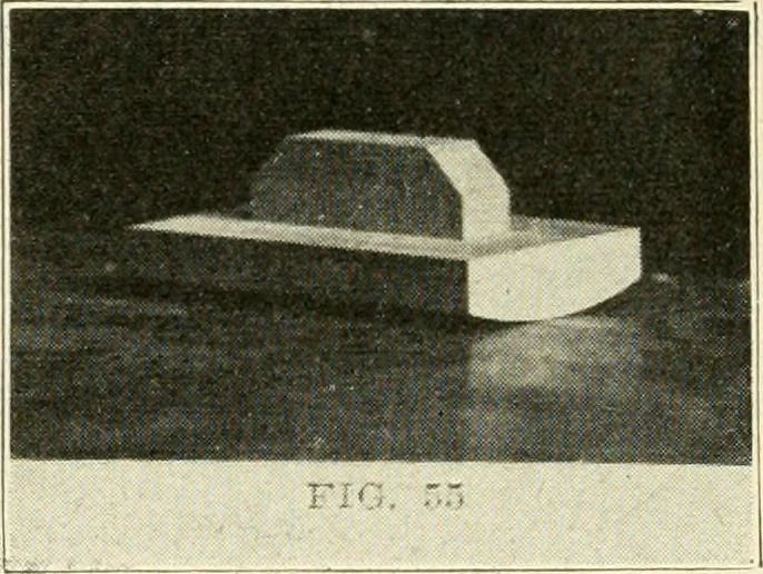 An illustration from Woodwork and mechanical drawing, 1914, leaf 28