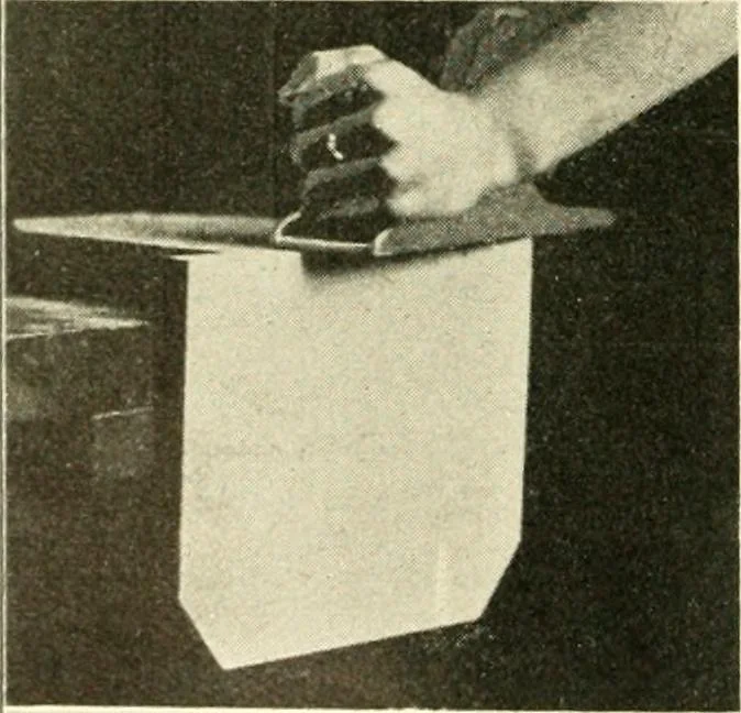 An illustration from Woodwork and mechanical drawing, 1914, leaf 37