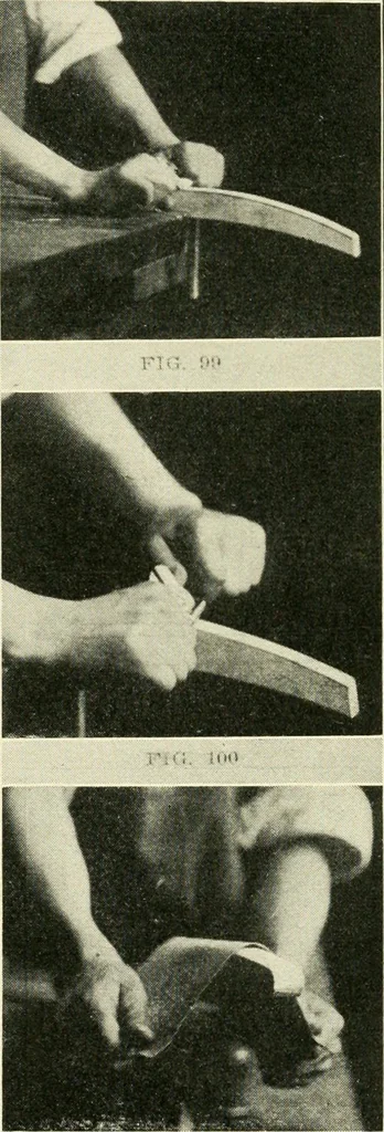 An illustration from Woodwork and mechanical drawing, 1914, leaf 42