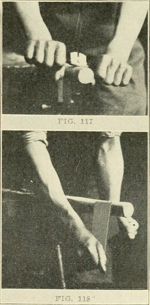 An illustration from Woodwork and mechanical drawing, 1914, leaf 48
