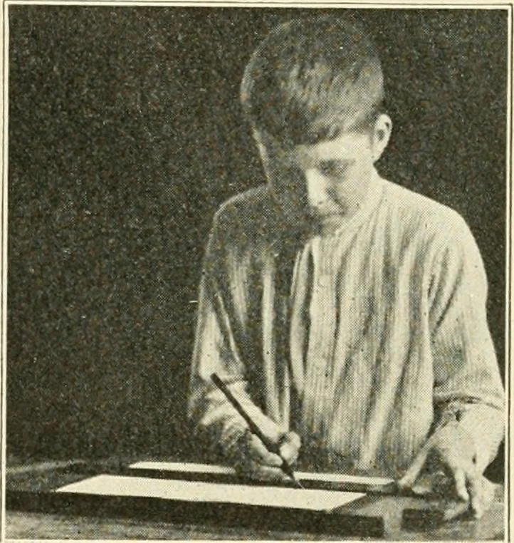 An illustration from Woodwork and mechanical drawing, 1914, leaf 76