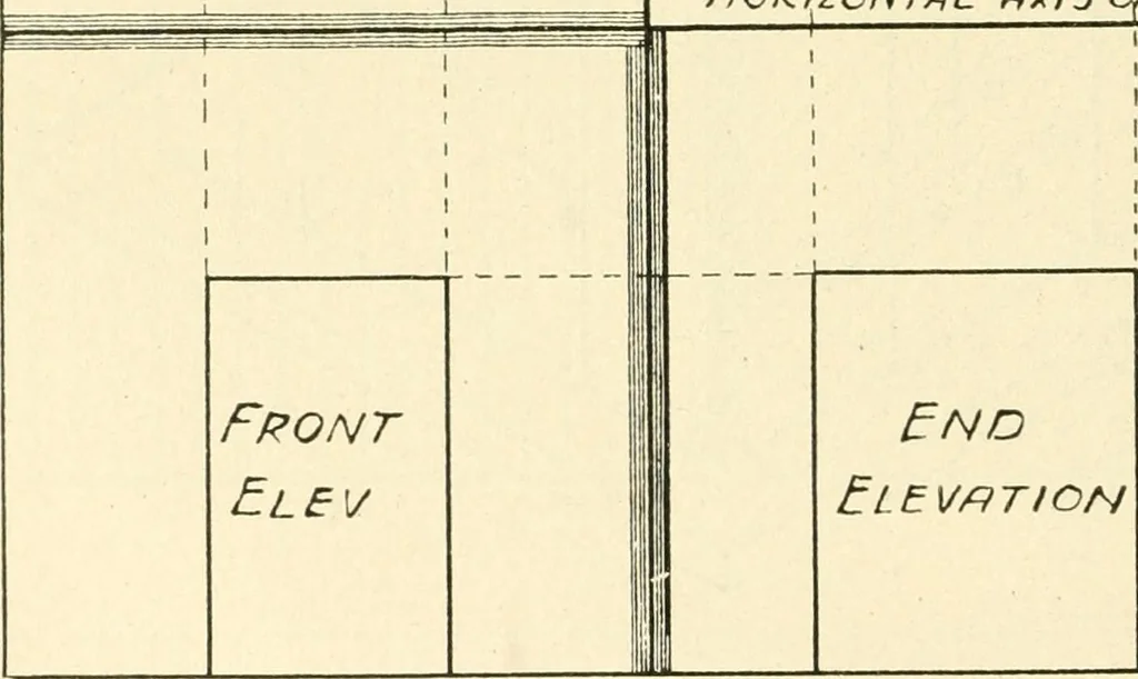 An illustration from Woodwork and mechanical drawing, 1914, leaf 83