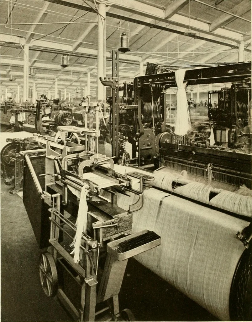 An illustration from Wool and cotton in all forms from yarn to fabric, 1921, leaf 159