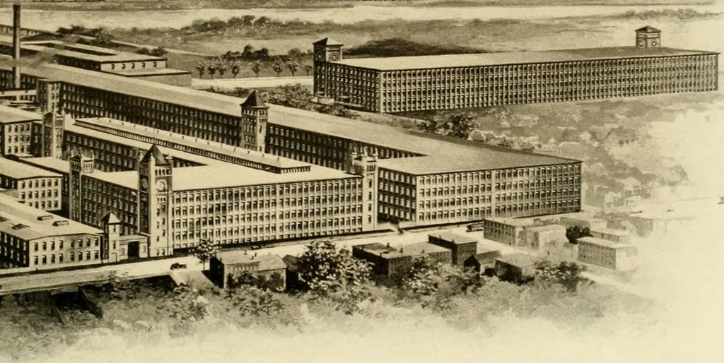 An illustration from Wool and cotton in all forms from yarn to fabric, 1921, leaf 40