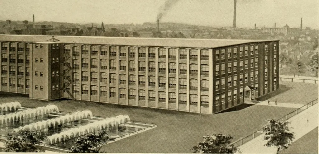 An illustration from Wool and cotton in all forms from yarn to fabric, 1921, leaf 62