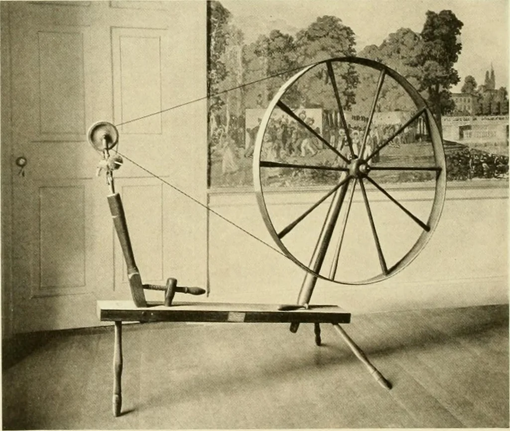 An illustration from Wool and cotton in all forms from yarn to fabric, 1921, leaf 69