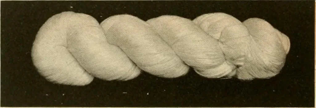 An illustration from Wool and cotton in all forms from yarn to fabric, 1921, leaf 75