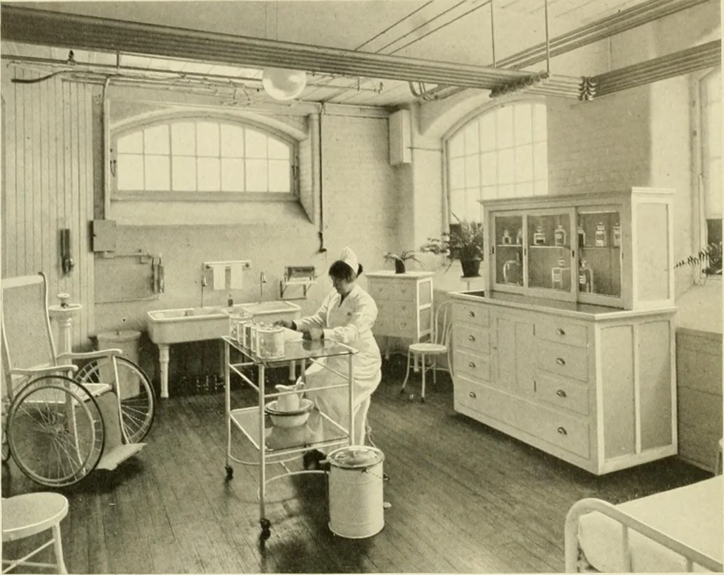 An illustration from Wool and cotton in all forms from yarn to fabric, 1921, leaf 95