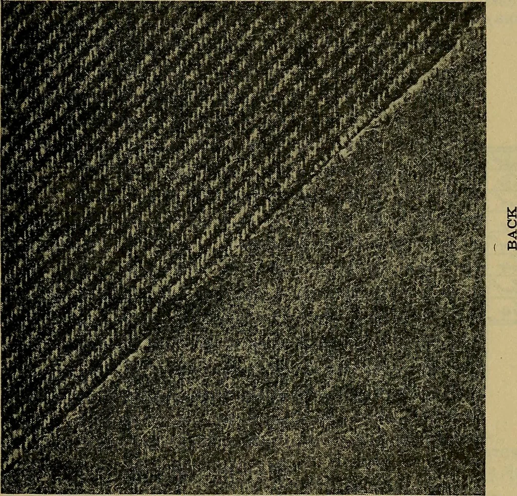 An illustration from Woolen and worsted fabrics glossary; containing instructions for the manufacture of every known grade and variety of woolen and worsted fabrics .., 1914, leaf 108