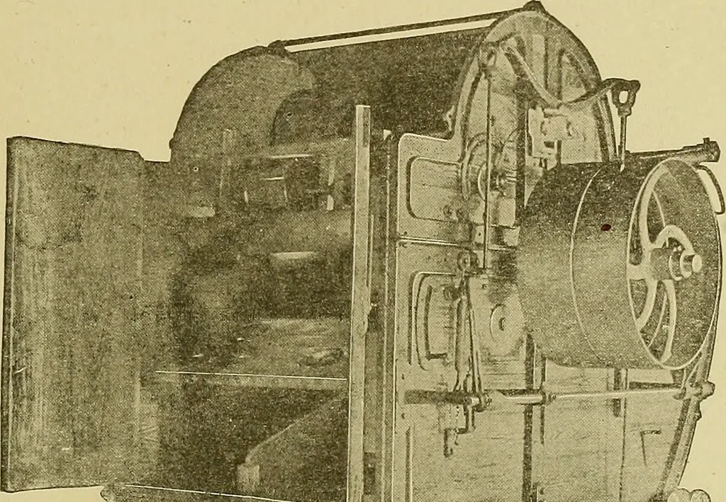 An illustration from Woolen and worsted finishing; a practical manual of instruction in the methods and machinery used in finishing woolen and worsted goods in general, and the processes involved in the special treatment of all types of standard fabrics, 1909, leaf 22