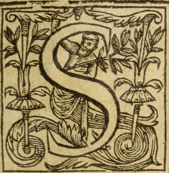 An illustration from A woorke concerning the trewnesse of the Christian religion, 1587, leaf 35
