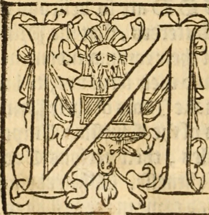 An illustration from A woorke concerning the trewnesse of the Christian religion, 1587, leaf 424
