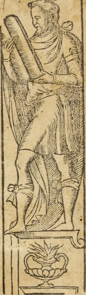 An illustration from A woorke concerning the trewnesse of the Christian religion, 1587, leaf 7